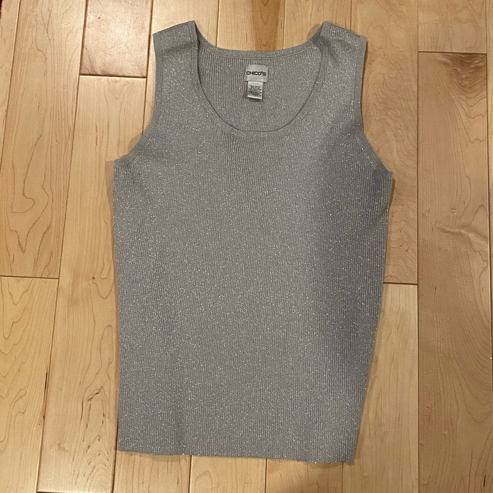 Sparkly tank size large